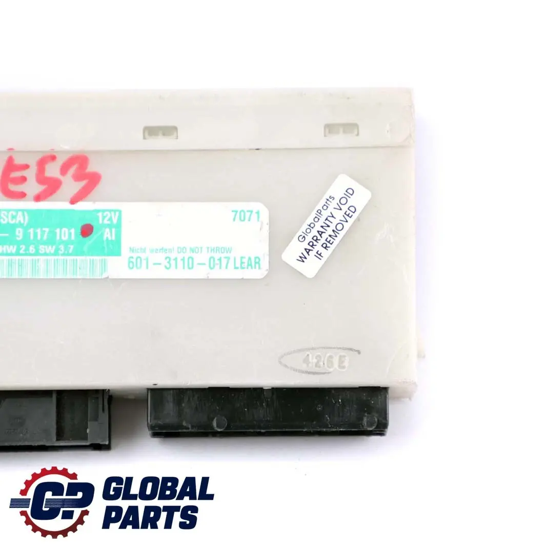 Basic Body Control Unit Module GM3 to BMW X5 Series E53 with Part number 9117101 BMW X5 Series E53 Basic Body Control Unit Module GM3 - SKU 9117101 - Part number 9117101