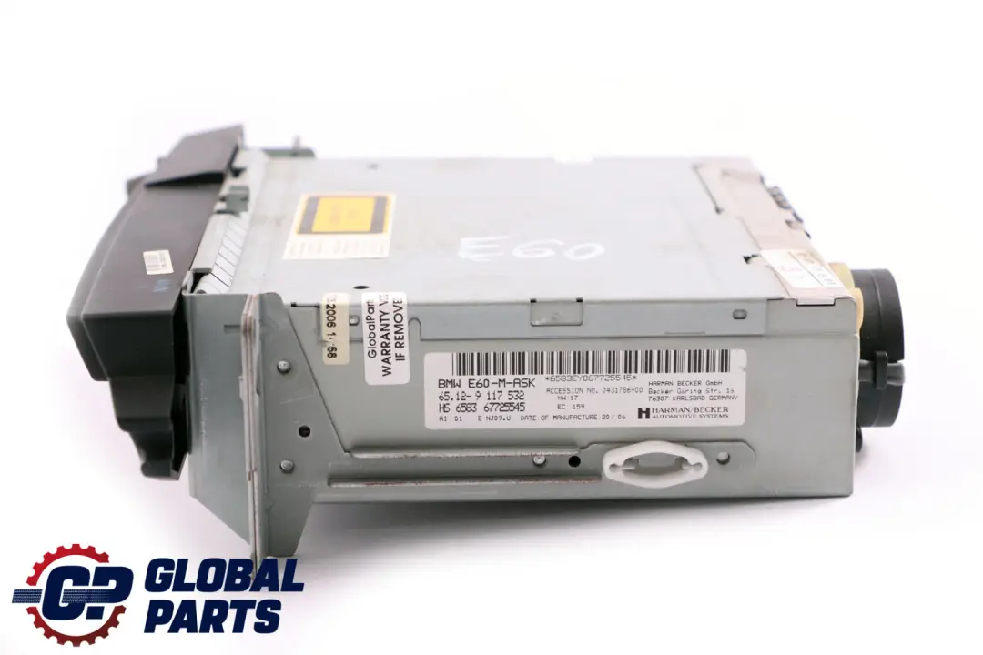 BMW E60 E61 M ASK M Audio Contrôleur de système Lecteur CD - SKU 9117532 - Numéro de pièce 9117532