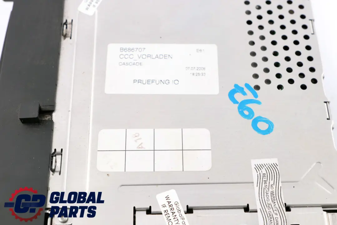 CCC CD Professional Navigation System Controller to BMW 5 Series E60 E61 with Part number 6974913 BMW 5 Series E60 E61 CCC CD Professional Navigation System Controller - SKU 9117559 - Part number 6974913