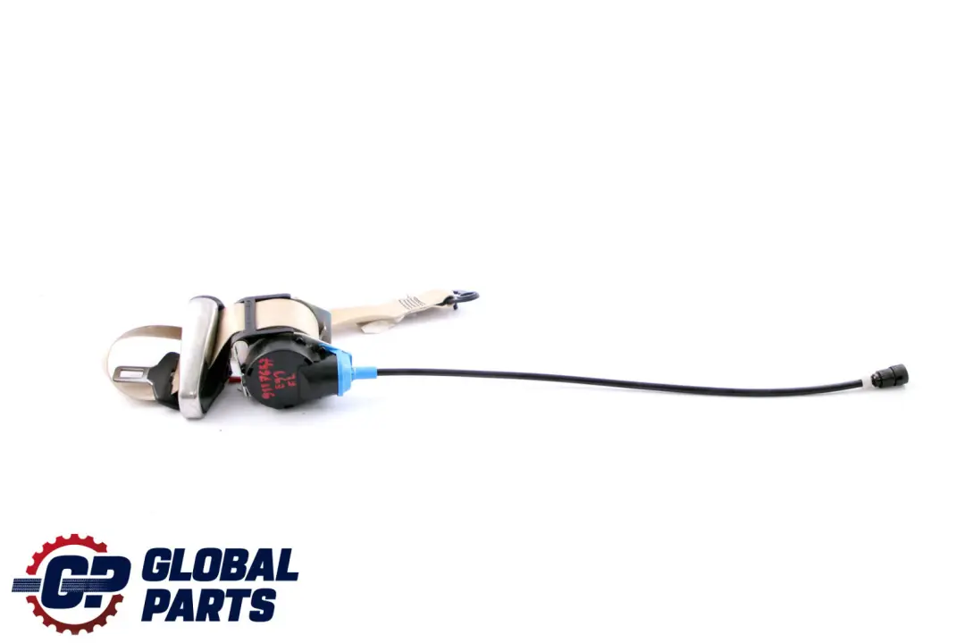 BMW 3 Series E93 Seat Upper Belt Front Left N/S Creambeige - SKU 9117657 - Part number 9117657