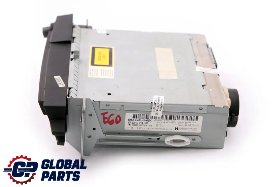 BMW 5 Series E60 E63 Radio M-ASK M-Audio System Controller CD Player 6944109 - SKU 9118071 - Part number 9118071