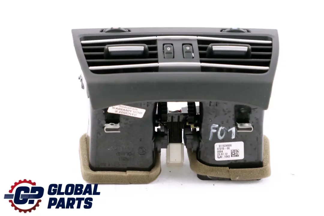 Kratka Nawiewu Tunelu Tył Tylna do BMW F01 F02 F03 o numerze 9118249 BMW F01 F02 F03 Kratka Nawiewu Tunelu Tył Tylna - SKU 9118249 - Numer Części 9118249