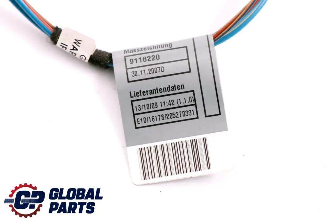 Ajuste del respaldo del asiento Adaptador Cable para BMW X5 X6 Serie E70 E71 con número de pieza 9118468 BMW X5 X6 Serie E70 E71 Ajuste del respaldo del asiento Adaptador Cable - SKU 9118468 - Número de pieza 9118468