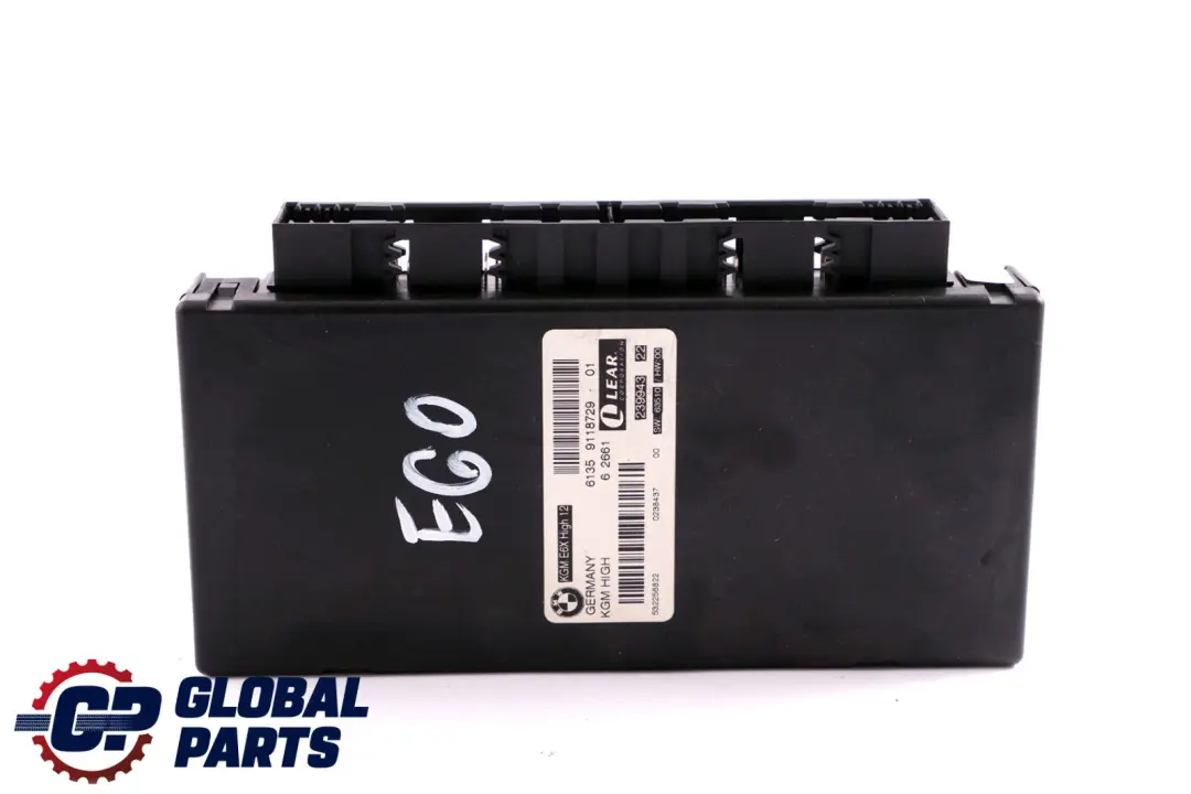 Body Gateway Module KGM HIGH LEAR to BMW 5 Series E60 with Part number 9118729 BMW 5 Series E60 Body Gateway Module KGM HIGH LEAR - SKU 9118729-2 - Part number 9118729