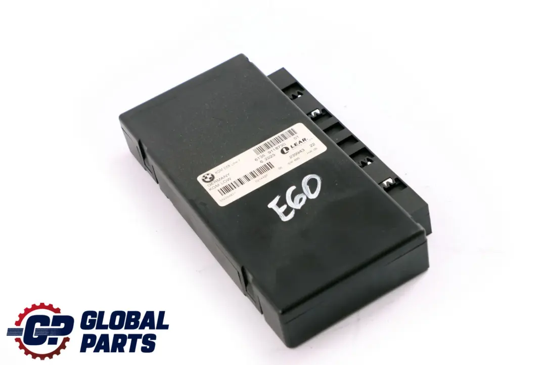 Body Gateway Module KGM LOW LEAR 6135 to BMW 5 6 Series E60 E61 E63 with Part number 9118730 BMW 5 6 Series E60 E61 E63 Body Gateway Module KGM LOW LEAR 6135 - SKU 9118730 - Part number 9118730