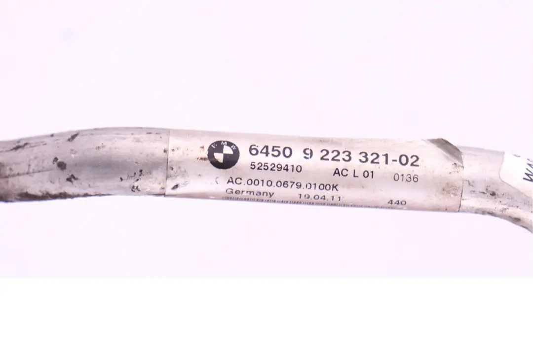 BMW 1 3 Reihe e87 LCI e90 Druckschlauch assy compressor-condenser air con pipe - SKU 9119000 - Teilenummer 9119000