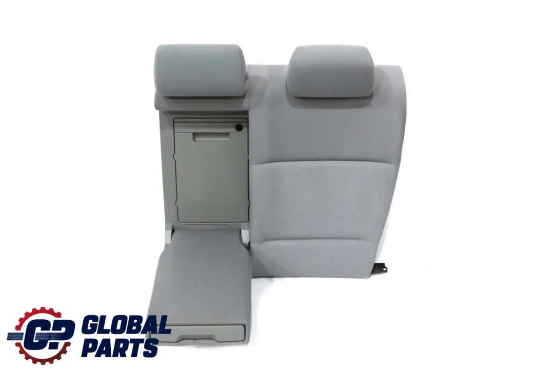 BMW 3 E90 Asiento trasero izquierdo cubierta respaldo bolsa esquí Fluid Grey - SKU 9119115 - Número de pieza 9119115