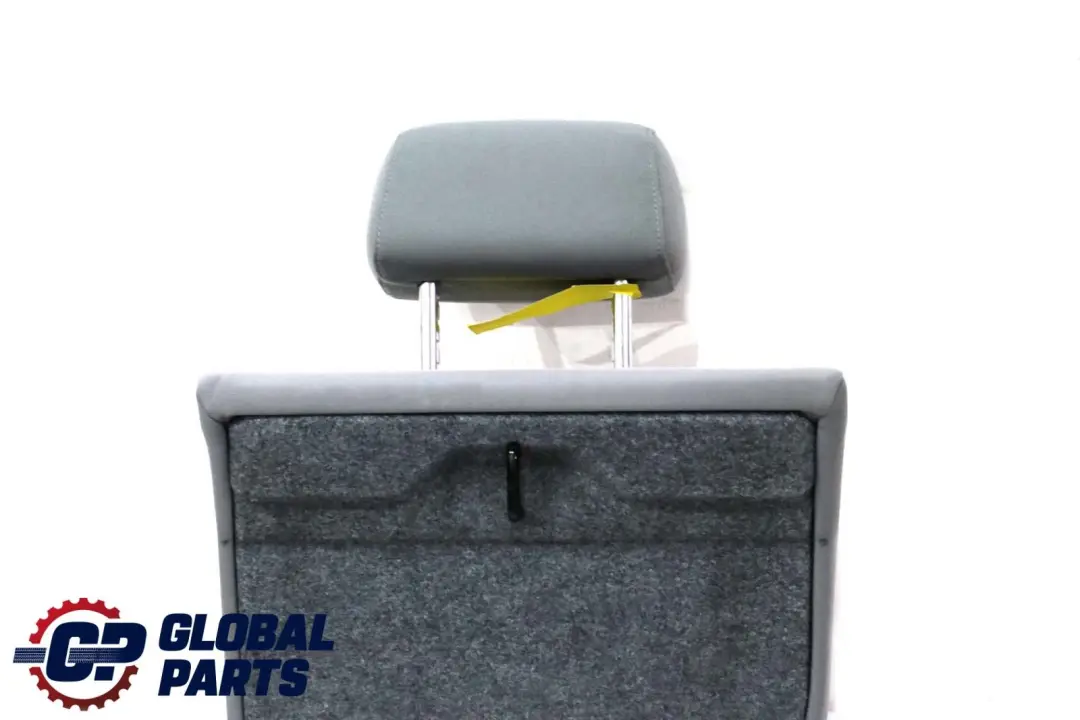 Interior Asiento Trasero Derecho Funda Respaldo Tela Gris Fluido para BMW E90 con número de pieza 9119119 BMW E90 Interior Asiento Trasero Derecho Funda Respaldo Tela Gris Fluido - SKU 9119119 - Número de pieza 9119119