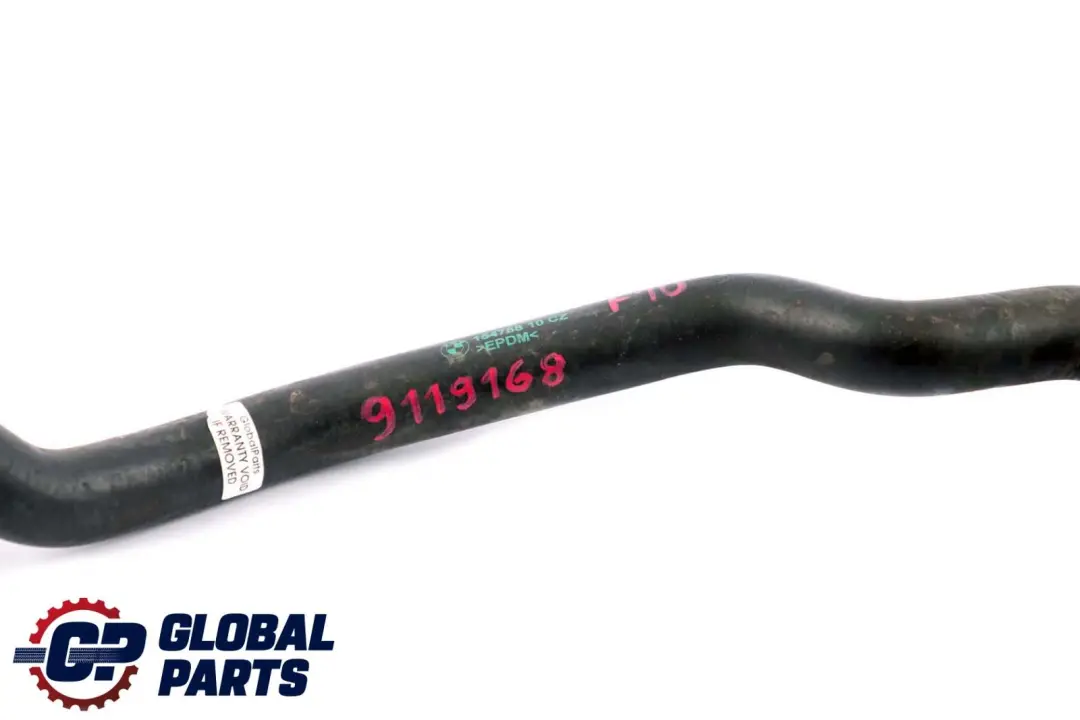 Calentador Tubo Agua Manguera Entrada para BMW 6 F01 F10 F11 F12 F13 LCI con número de pieza 9119168 BMW 6 F01 F10 F11 F12 F13 LCI Calentador Tubo Agua Manguera Entrada - SKU 9119168 - Número de pieza 9119168