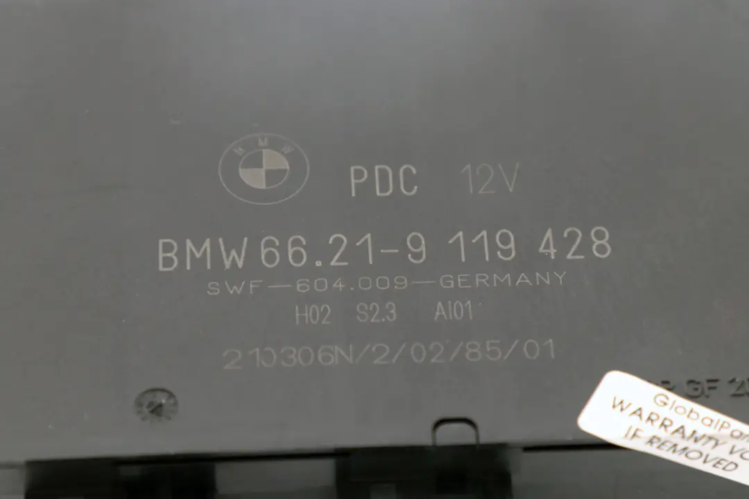 Modulo Controllo Parcheggio PDC per BMW E46 E89 Mini R50 R52 con numero di parte 9119428 BMW E46 E89 Mini R50 R52 Modulo Controllo Parcheggio PDC - SKU 9119428 - Numero di parte 9119428