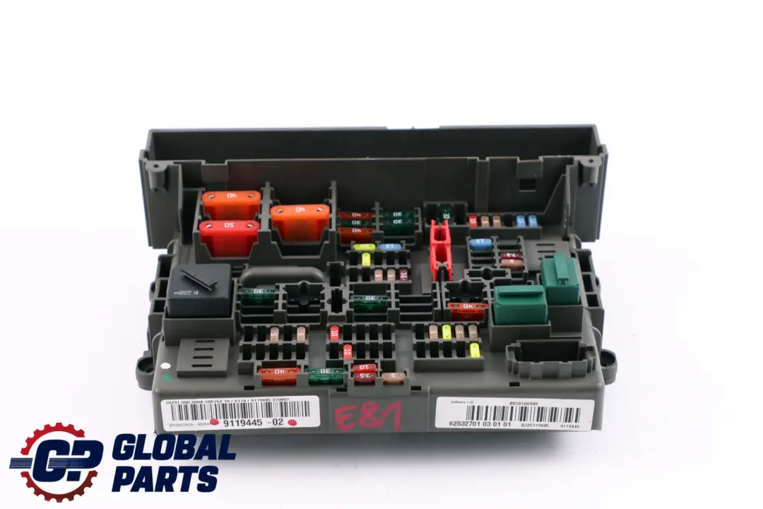 BMW Series E81 E87 E90 E91 Power Distribution Fuse Box Front - SKU 9119445 - Part number 9119445