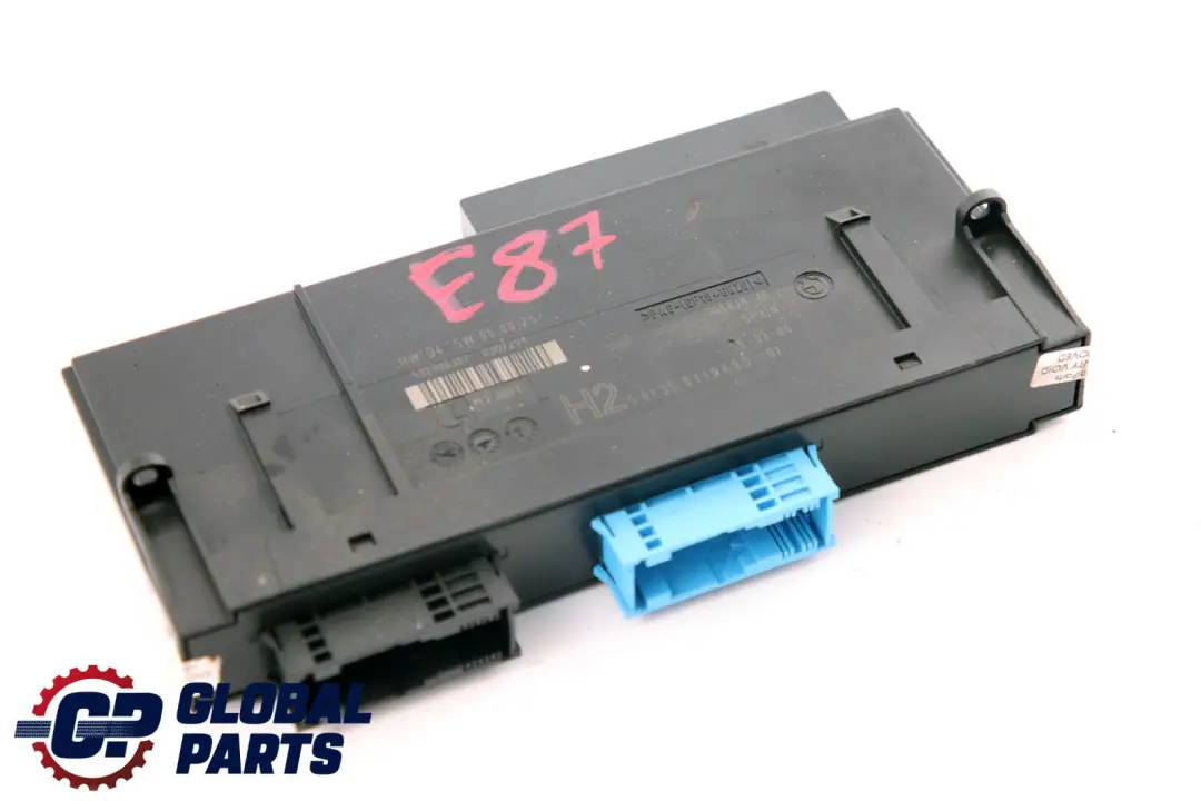 BMW E87 ECU Body Control Module Unit H2 PL2 JBBFE - SKU 9119493 - Part number 9119493