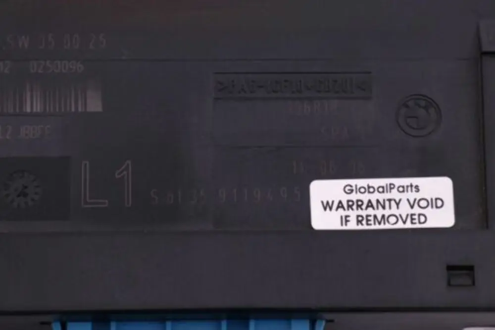 BMW 3 Series E92 ECU Body Control Module Junction Box L1 PL2 JBBFE - SKU 9119495 - Part number 9119495