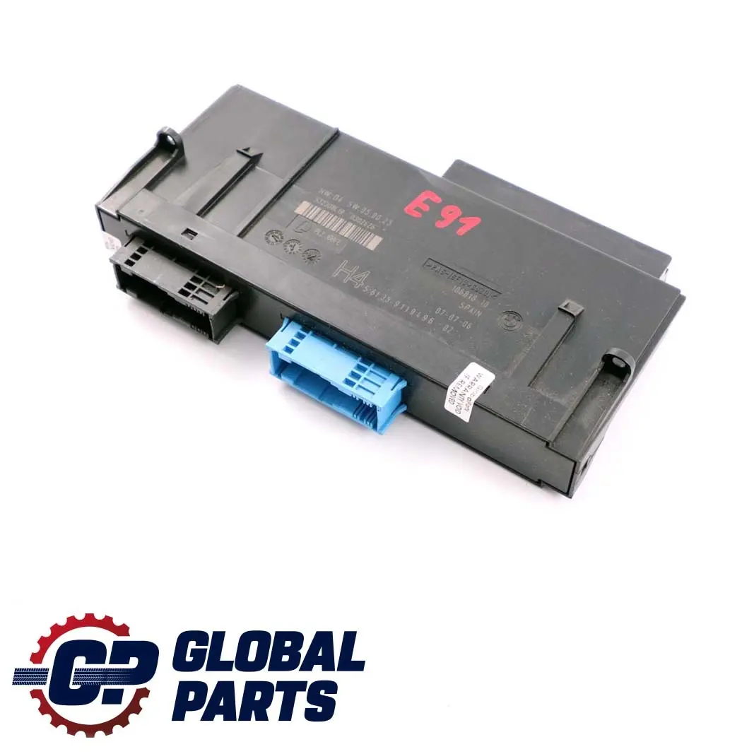 ecu Carrosserie Module H4 Unite de Commande PL2 Jbbfe pour BMW 3 E91 à propos du numéro de pièce 9119496 BMW 3 E91 ecu Carrosserie Module H4 Unite de Commande PL2 Jbbfe - SKU 9119496 - Numéro de pièce 9119496
