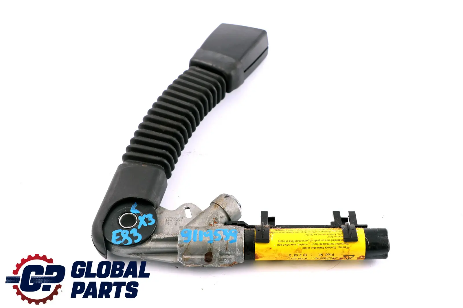 BMW X3 E53 E83 Hebilla Inferior Izquierda del Tensor Cinturon Delantero 9119537