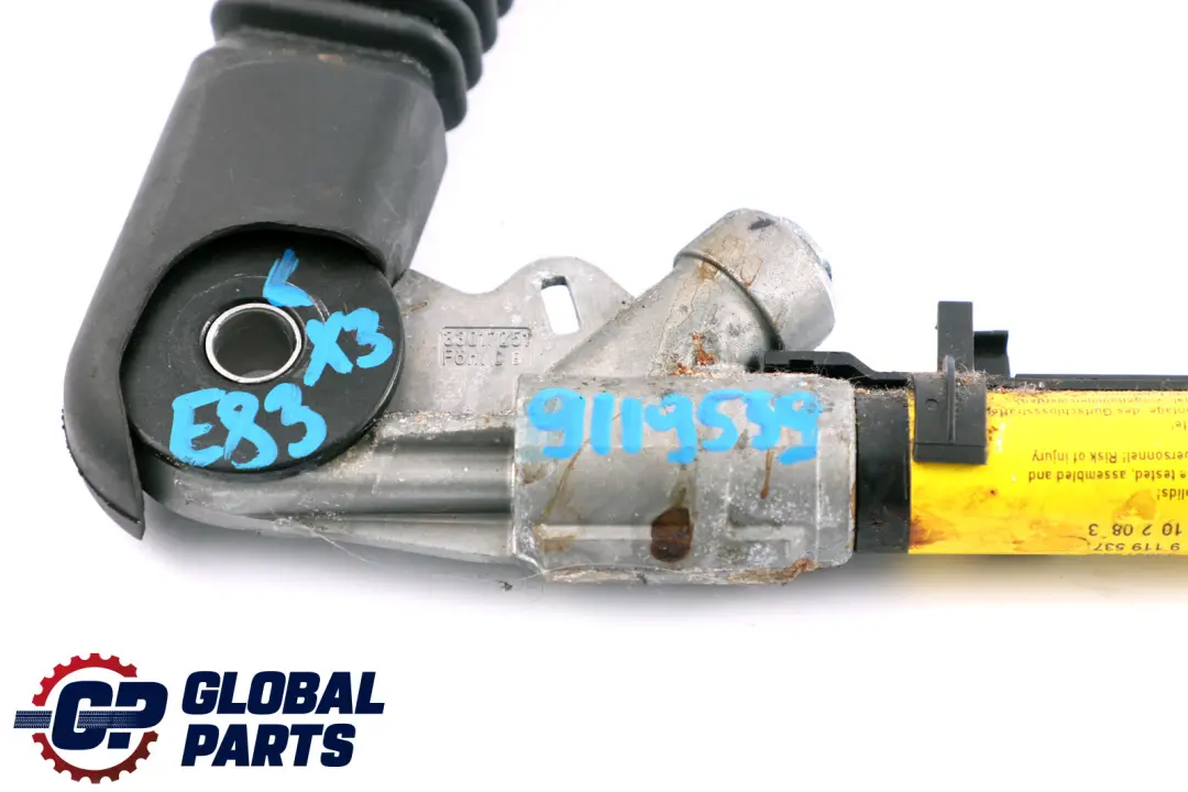 BMW X3 E83 Sitz Untere Gurtstraffer Schnalle Vorne Links - SKU 9119537 - Teilenummer 7078041