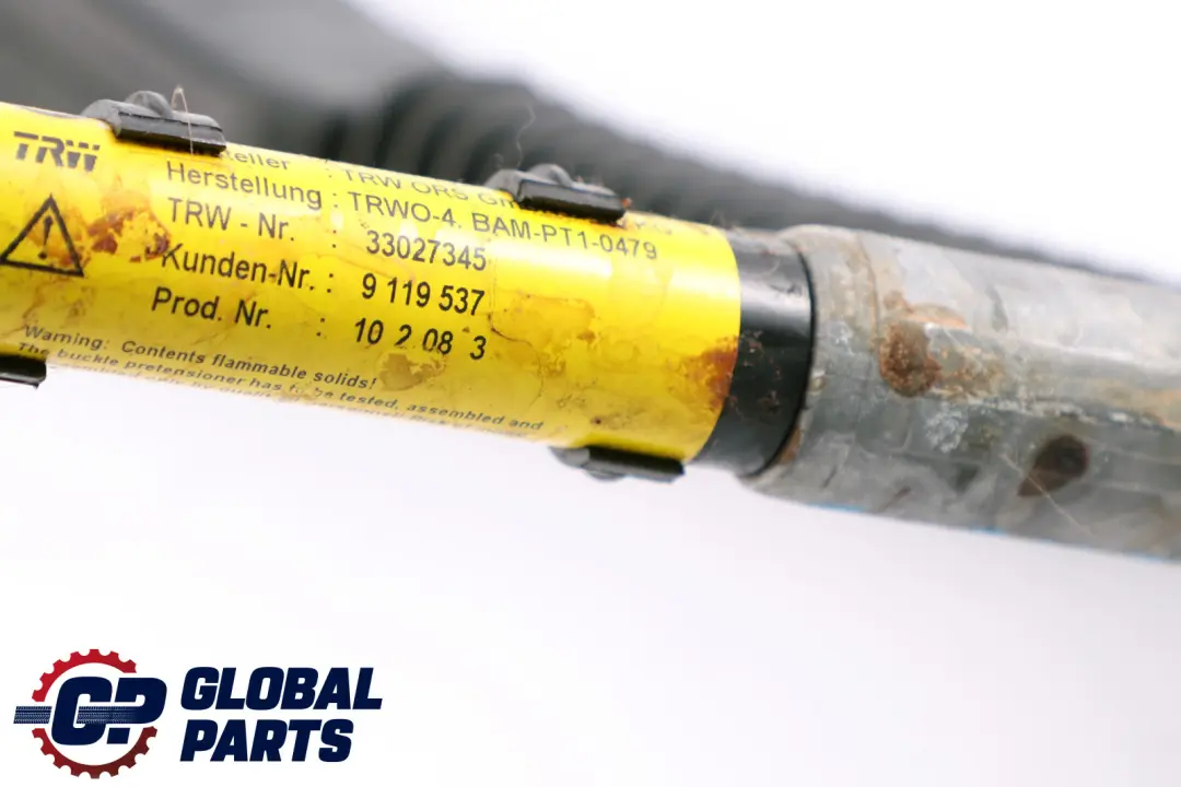 Lower Belt Tensioner Buckle Front Left N/S to BMW X3 E83 Seat with Part number 7078041 BMW X3 E83 Seat Lower Belt Tensioner Buckle Front Left N/S - SKU 9119537 - Part number 7078041