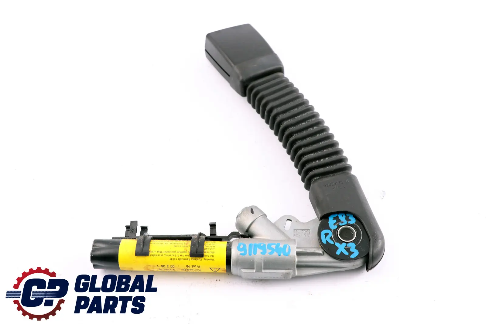 BMW X3 E53 E83 Hebilla Tensor Cinturon Inferior Delantero Derecho 9119538