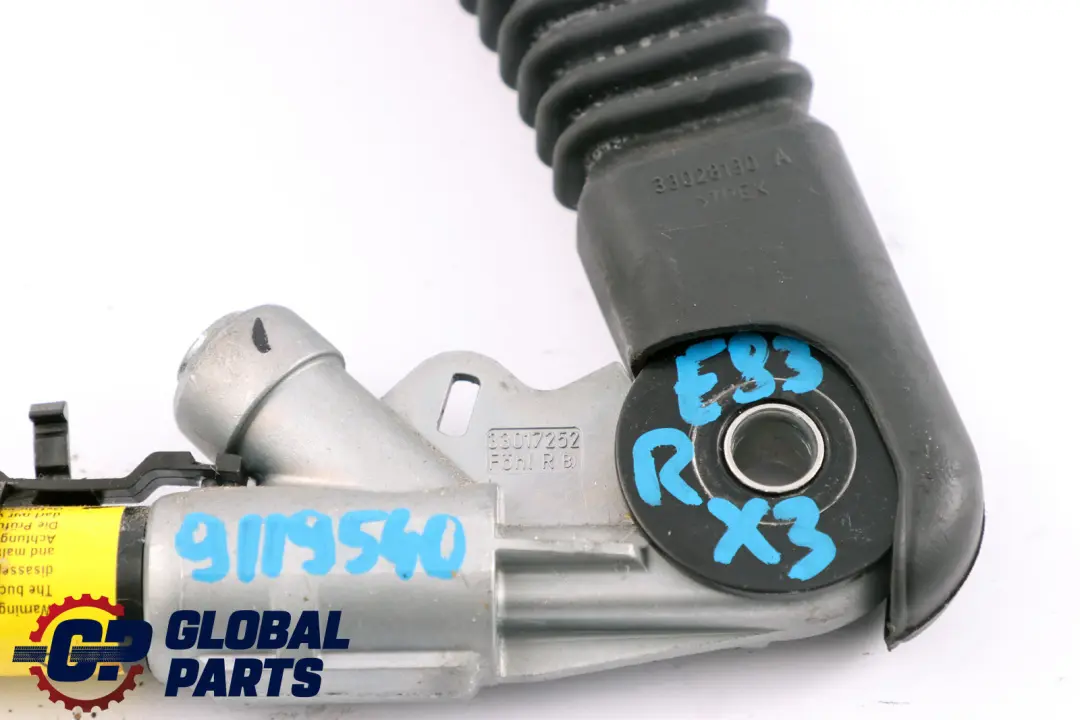 BMW X5 er E53 Untergurt mit Gurtstrammer Rechts - SKU 9119538 - Teilenummer 7078042