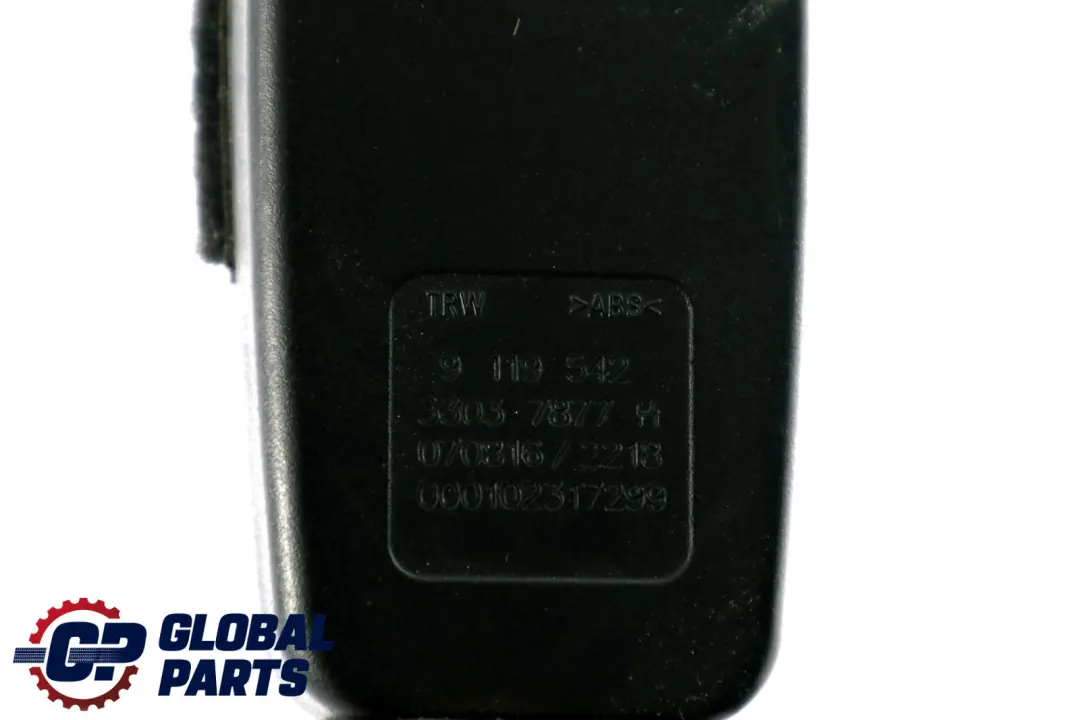 Belt Buckle Tensioner Lower Right O/S to BMW E81 E87 E90 E91 Seat with Part number 9119542 BMW E81 E87 E90 E91 Seat Belt Buckle Tensioner Lower Right O/S - SKU 9119542 - Part number 9119542
