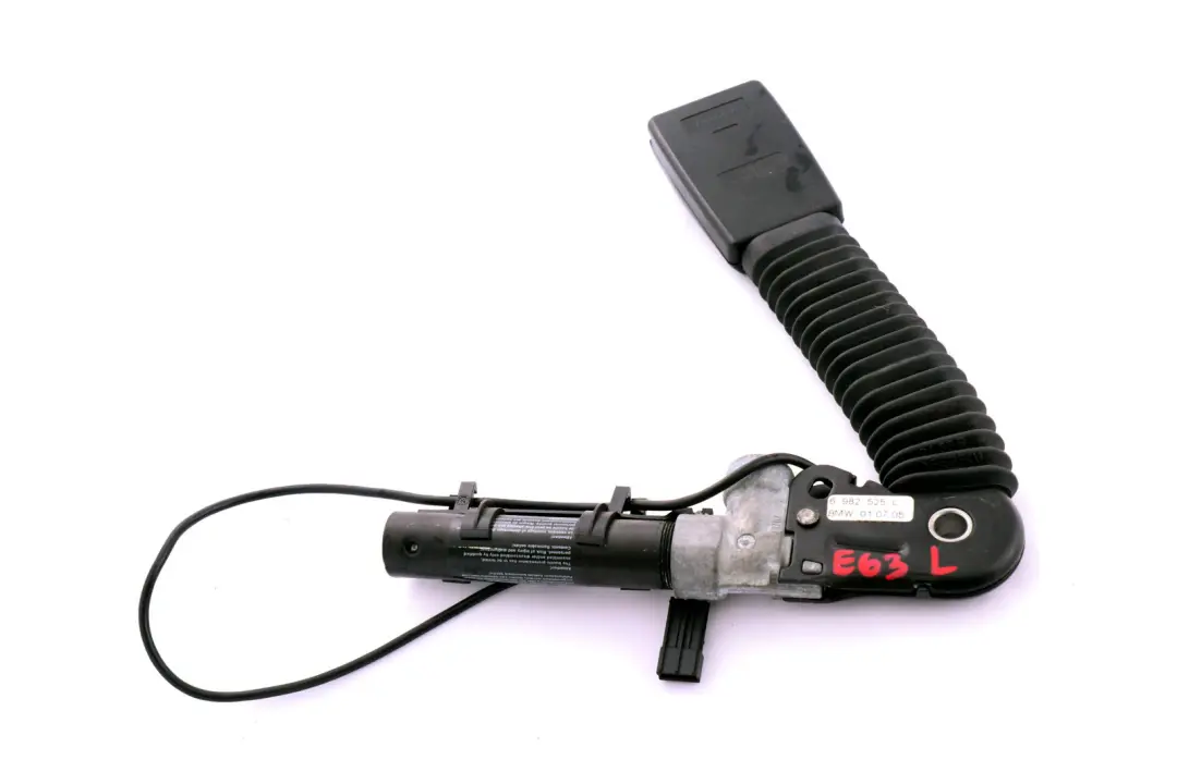 Tensionatore Cintura Sicurezza Sedile Sinistra per BMW E46 E63 con numero di parte 9119551 BMW E46 E63 Tensionatore Cintura Sicurezza Sedile Sinistra - SKU 9119551 - Numero di parte 9119551
