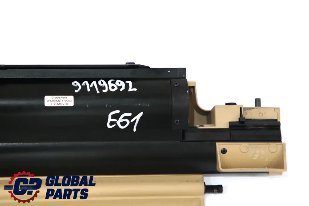 Reihe E61 Touring Kombi Sichtschutzrollo Beige für BMW 5 mit Teilenummer 9119692 BMW 5 Reihe E61 Touring Kombi Sichtschutzrollo Beige - SKU 9119692 - Teilenummer 9119692