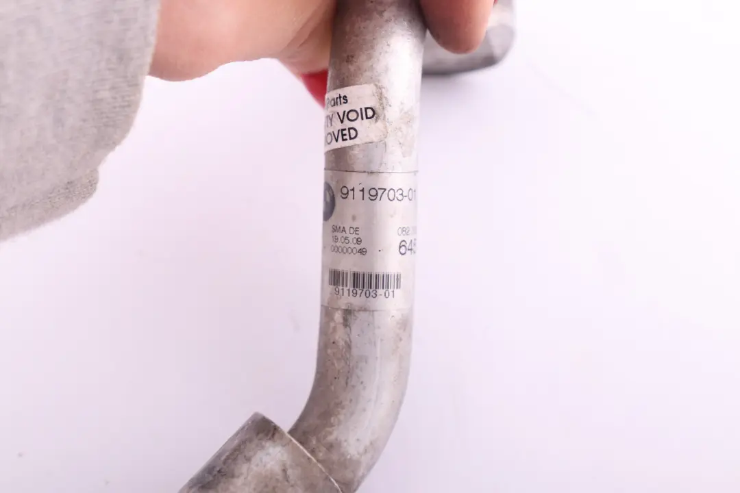 Conditioning Pipe A/C Air Con Hose Pipe Line to BMW E60 E61 LCI Air with Part number 9119703 BMW E60 E61 LCI Air Conditioning Pipe A/C Air Con Hose Pipe Line - SKU 9119703 - Part number 9119703