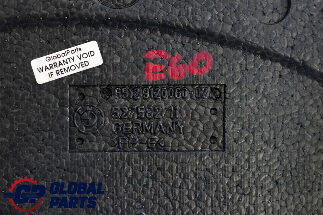 BMW 5 er E60 E60N E61 LCI Geräteaufnahme Unterteil - SKU 9120060 - Teilenummer 9120134
