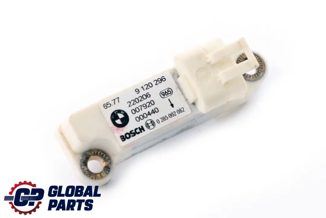 Side Airbag Impact Sensor to BMW Mini Cooper One R50 R52 Cabrio R53 with Part number 9120296 BMW Mini Cooper One R50 R52 Cabrio R53 Side Airbag Impact Sensor - SKU 9120296 - Part number 9120296