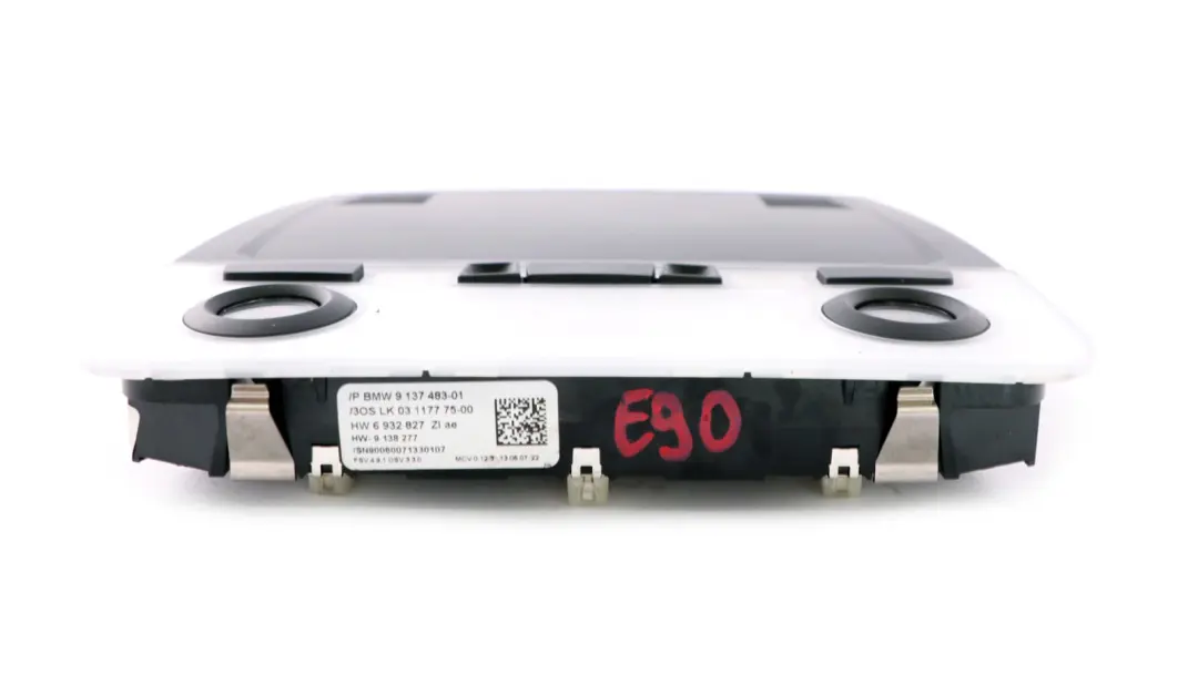 Panneau De Plafonnier Noir Pour BMW E81 E87 E90 E91 E92 Interrupteur 9137483 pour à propos du numéro de pièce 9120446 Panneau De Plafonnier Noir Pour BMW E81 E87 E90 E91 E92 Interrupteur 9137483 - SKU 9120446 - Numéro de pièce 9120446