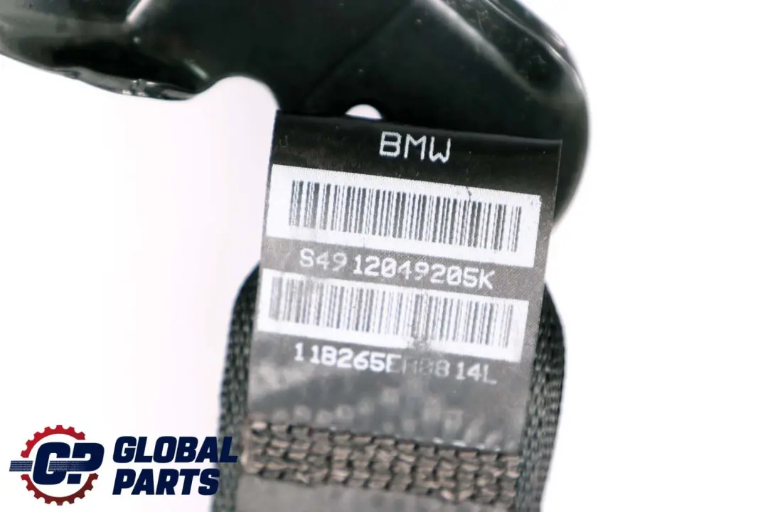 Right O/S Seat Belt Black to BMW X5 X6 Series E70 E71 Rear with Part number 9120492 BMW X5 X6 Series E70 E71 Rear Right O/S Seat Belt Black - SKU 9120492 - Part number 9120492
