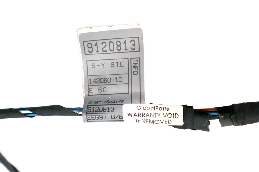Trasera Derecha Izquierda N/O/S Puerta Cableado Loom para BMW E60 E61 con número de pieza 9163173 BMW E60 E61 Trasera Derecha Izquierda N/O/S Puerta Cableado Loom - SKU 9120813 - Número de pieza 9163173