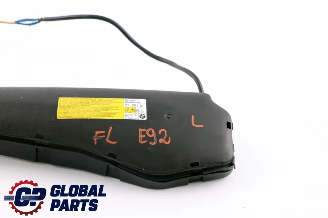 BMW E92 Air Modulo Asiento Módulo de Aire Bolsa Delantera Izquierda - SKU 9120865 - Número de pieza 9120865