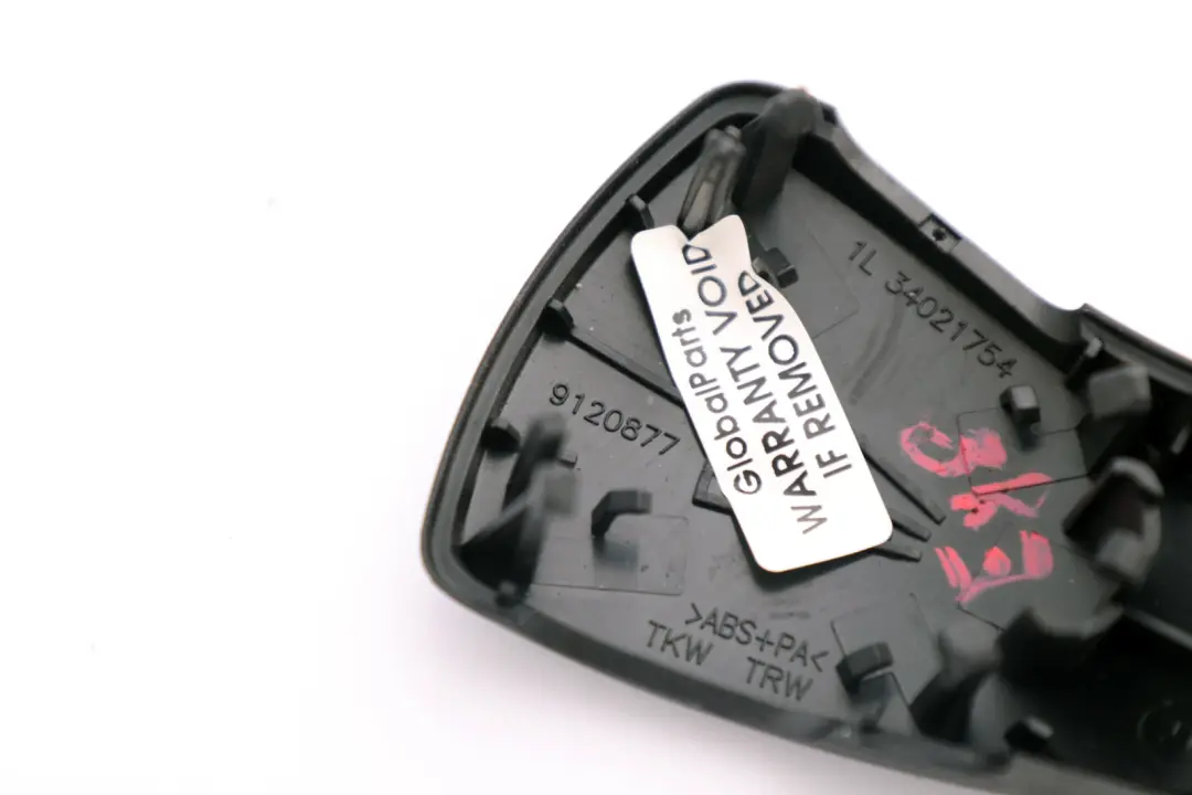 BMW 1er-Reihe E88 Cabrio Blende Gurtumlenker links Schwarz Black - SKU 9120877 - Teilenummer 9120877