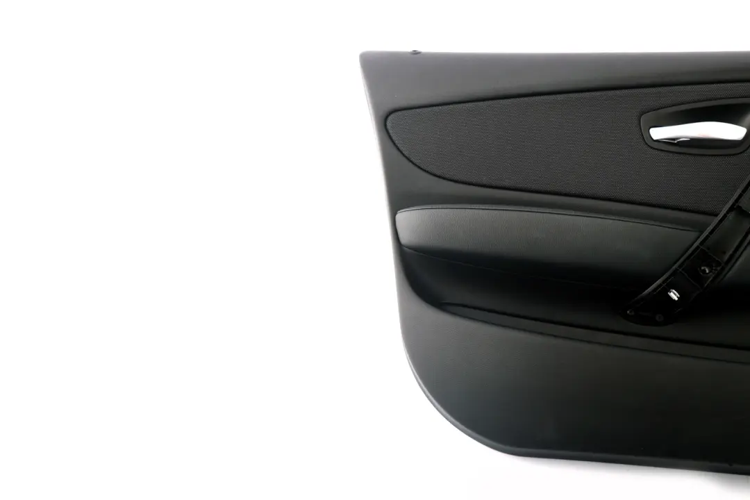 Panel Cubierta Tarjeta Puerta Delantera Izquierda Rojo Antracita para BMW E87N LCI con número de pieza 9121145 BMW E87N LCI Panel Cubierta Tarjeta Puerta Delantera Izquierda Rojo Antracita - SKU 9121145 - Número de pieza 9121145