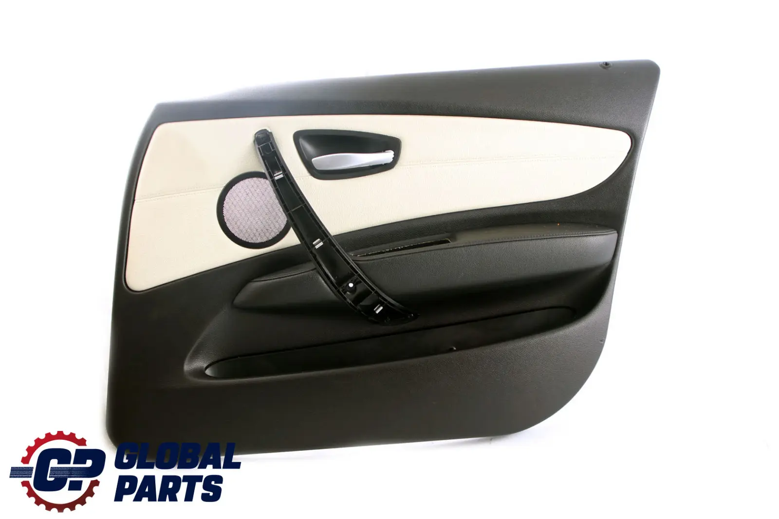 BMW 1 Series E87 LCI Front Right O/S Door Card Lining Panel Leather Lemon