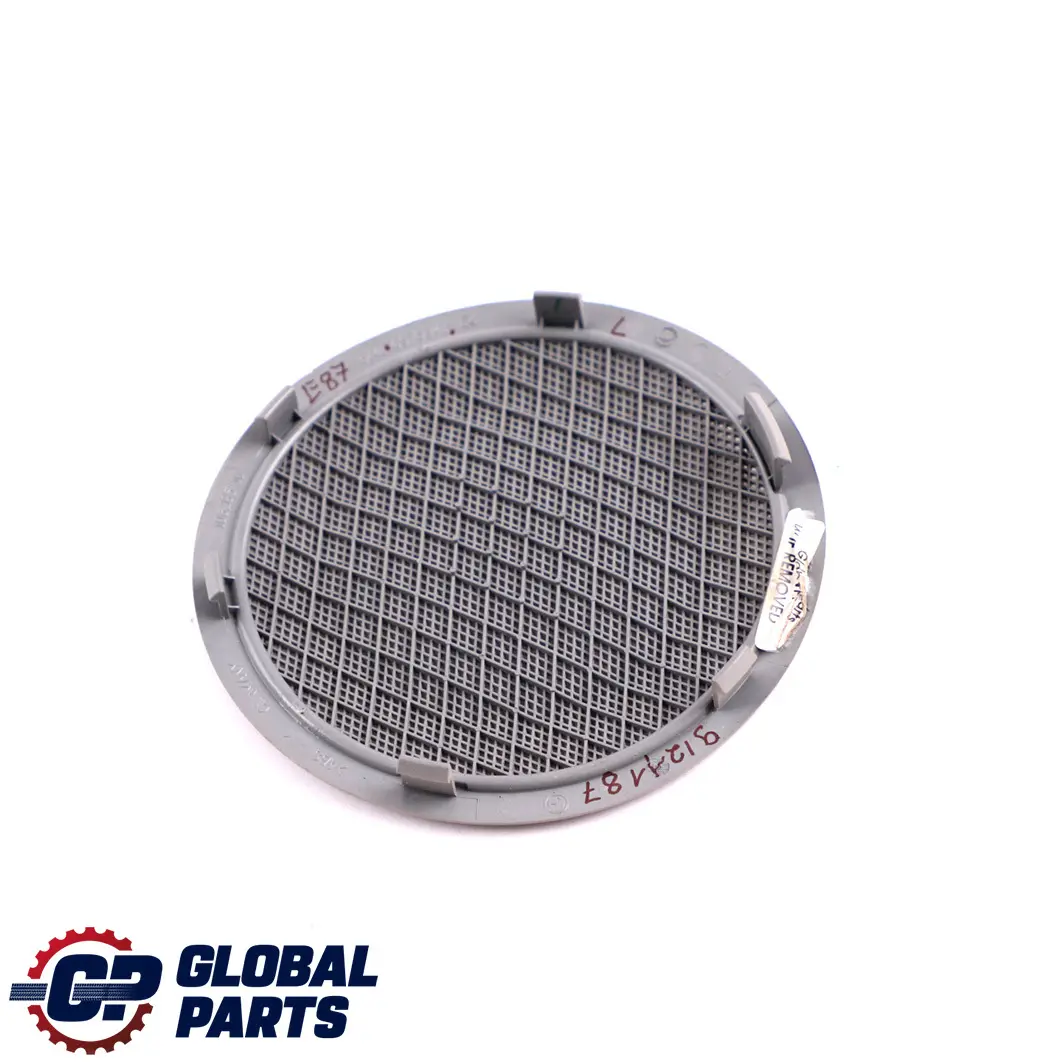 BMW E81 E87 LCI Embellecedor Tarjeta Puerta Altavoz Beige Delantero Izquierdo - SKU 9121187 - Número de pieza 9121187