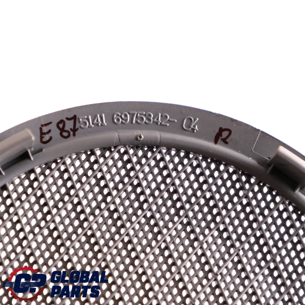 Coperchio altoparlante porta Beige anteriore destra 6975342 per BMW E81 E82 E87 LCI con numero di parte 9121188 BMW E81 E82 E87 LCI Coperchio altoparlante porta Beige anteriore destra 6975342 - SKU 9121188 - Numero di parte 9121188