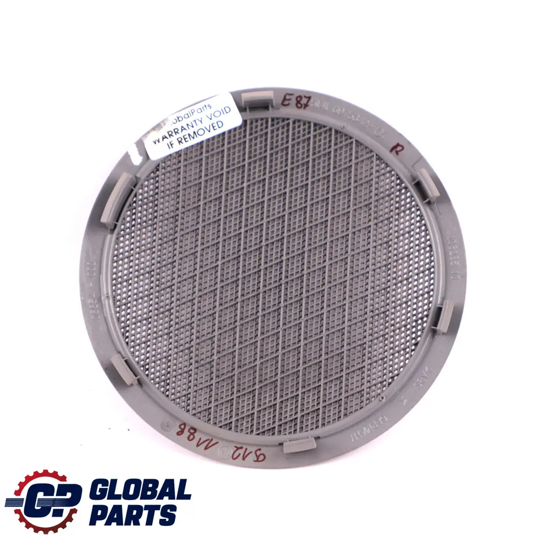 Coperchio altoparlante porta Beige anteriore destra 6975342 per BMW E81 E82 E87 LCI con numero di parte 9121188 BMW E81 E82 E87 LCI Coperchio altoparlante porta Beige anteriore destra 6975342 - SKU 9121188 - Numero di parte 9121188