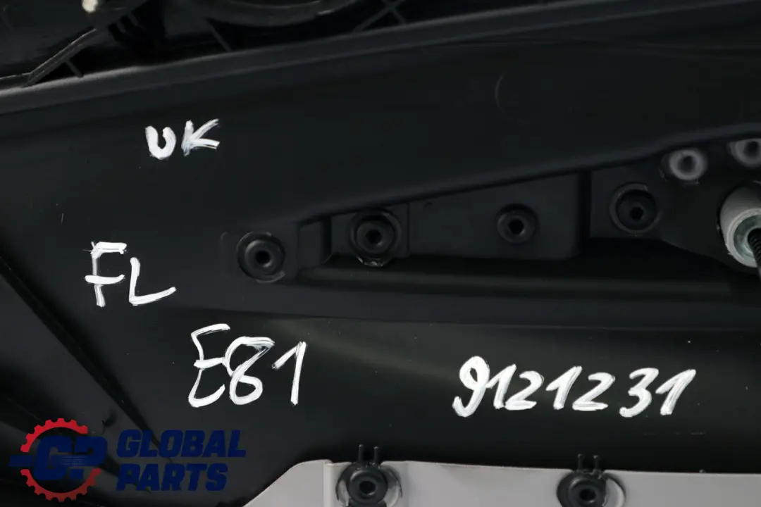 BMW 1 er E81 1 Türverkleidung Stoff links Elektra Alaskagrau Grau - SKU 9121231-1 - Teilenummer 9121231