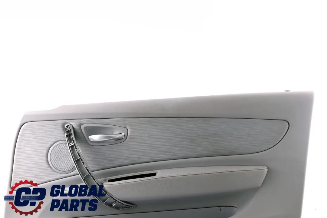 BMW 1 Series E81 Door Lining Card Cloth Front Right O/S Elektra Alaskagrau Grey - SKU 9121232 - Part number 9121232