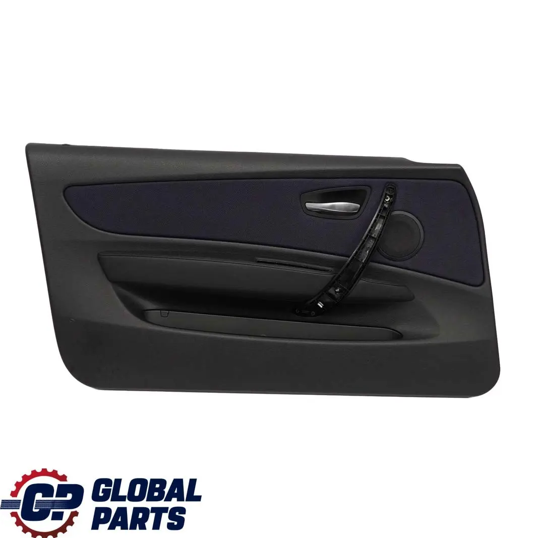 BMW 1 er E81 E82 Türverkleidung Vorne Links Stoff Network Monacoblau - SKU 9121235 - Teilenummer 9121235