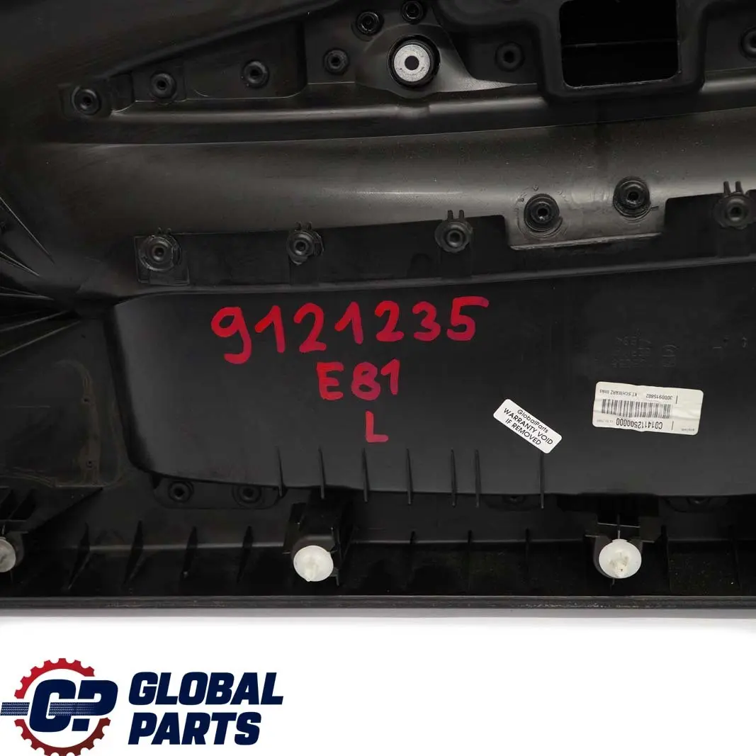 Puerta Revestimiento Tarjeta Tela Delantero Izquierdo Red Monaco Azul para BMW E81 con número de pieza 9121235 BMW E81 Puerta Revestimiento Tarjeta Tela Delantero Izquierdo Red Monaco Azul - SKU 9121235 - Número de pieza 9121235