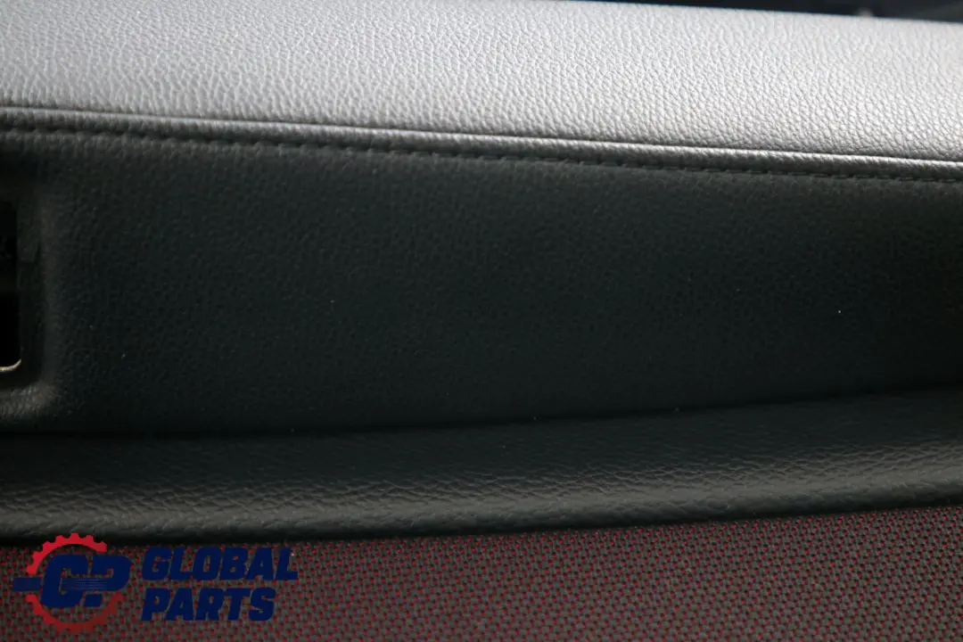 BMW 1 SERIES E81 E82 Door Card Trim Panel Cloth Left N/S Network Cranberry Red - SKU 9121237 - Part number 51419121237
