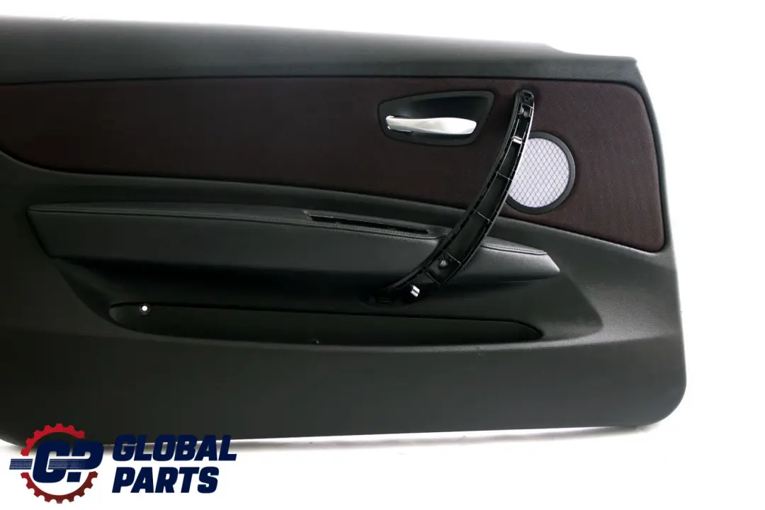 BMW 1 SERIES E81 E82 Door Card Trim Panel Cloth Left N/S Network Cranberry Red - SKU 9121237 - Part number 51419121237