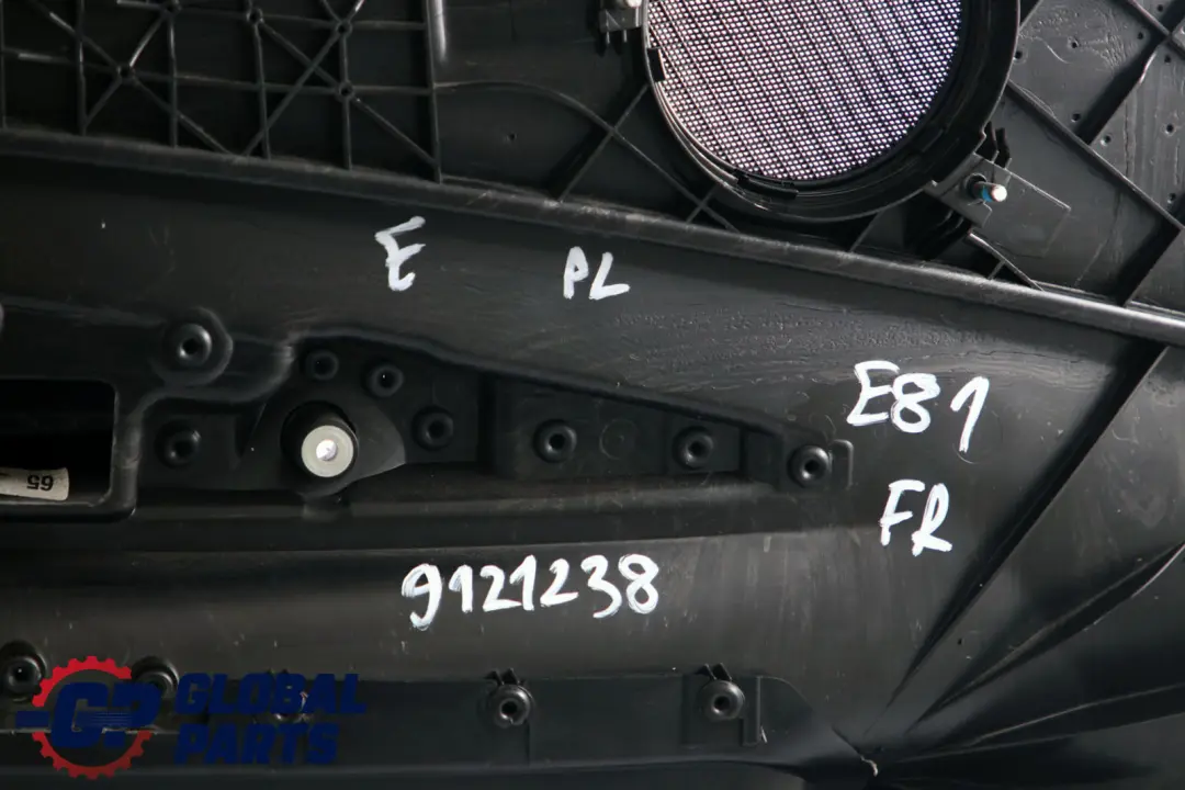 BMW 1 er E81 Türverkleidung Vorne Rechts Stoff Network Cranberry Rot - SKU 9121238 - Teilenummer 9121238