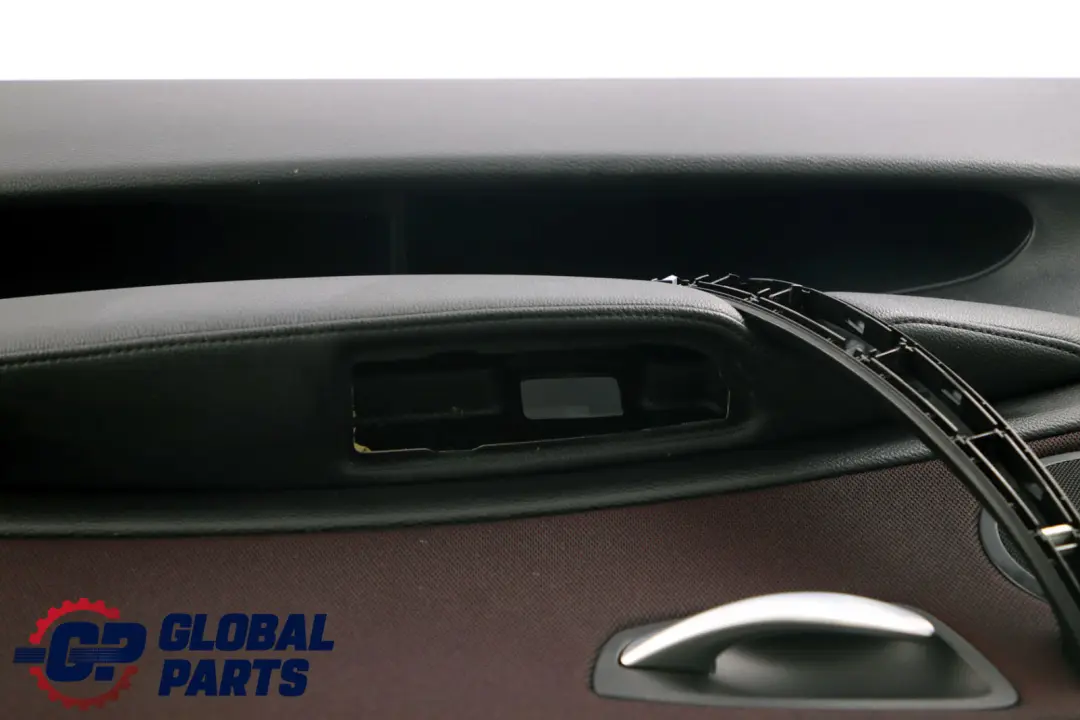 Door Card Trim Panel Front Right O/S Cloth Network Cranberry Red BMW 1 E81 E82 - SKU 9121238 - Part number 9121238