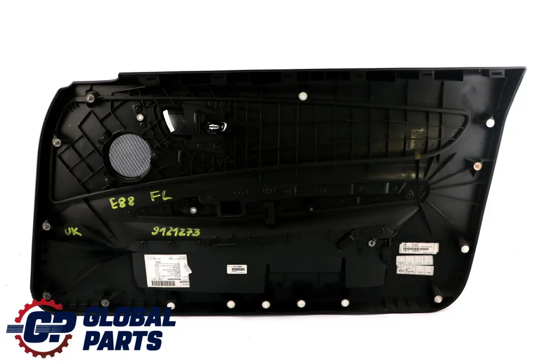 Panneau Portieres Revetement Base Avant a Gauche Tissu Reseau Anthracite pour BMW E88 à propos du numéro de pièce 9121273 BMW E88 Panneau Portieres Revetement Base Avant a Gauche Tissu Reseau Anthracite - SKU 9121273 - Numéro de pièce 9121273