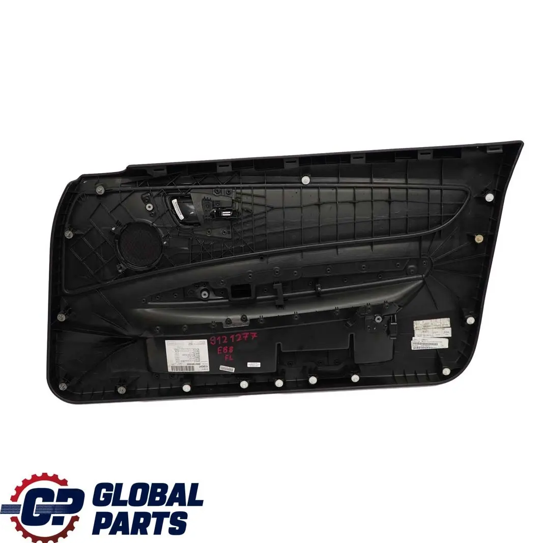 BMW 1 E88 Cabrio Front Left N/S Trim Panel Door Card Cloth Fabric Pearlpoint - SKU 9121277 - Part number 9121277