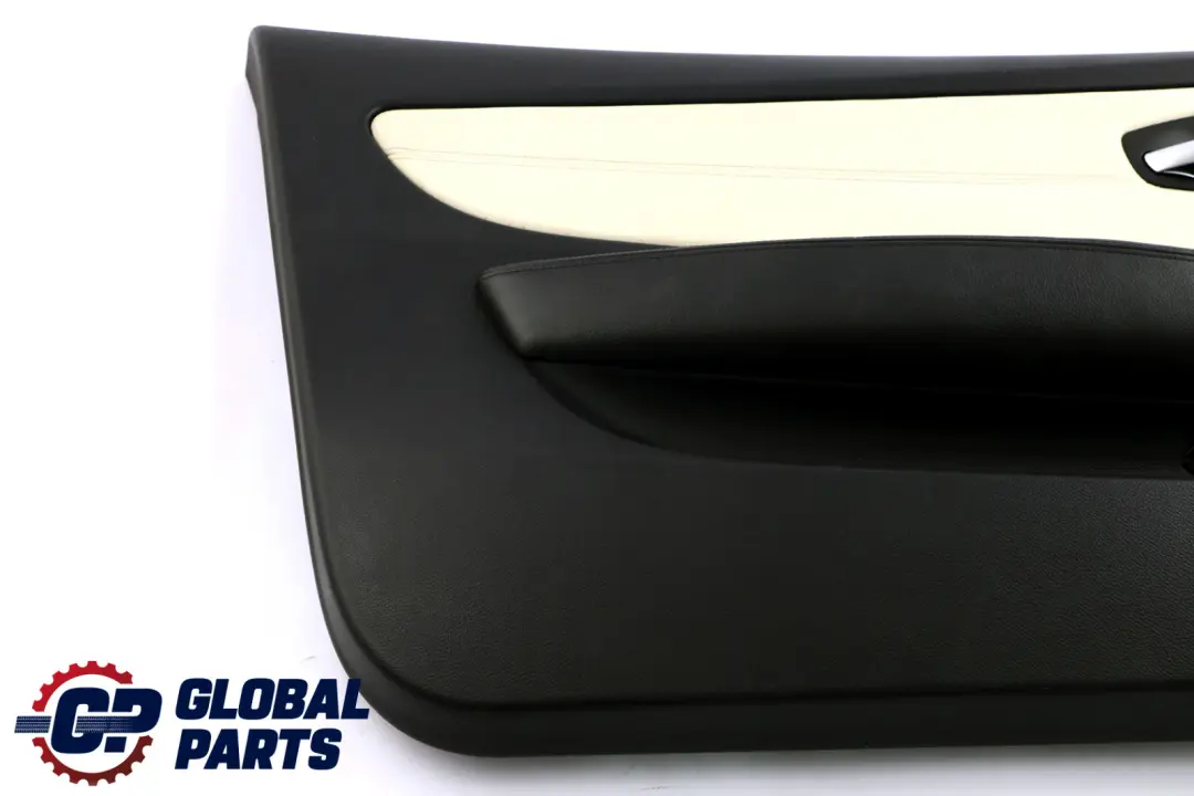 BMW 1 Series E88 Front Left N/S Trim Panel Door Card Leather Dakota Lemon - SKU 9121295 - Part number 9121295